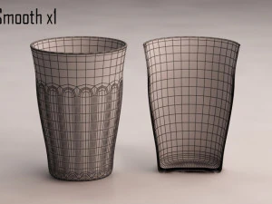 3d design glass water picardie 3D Model