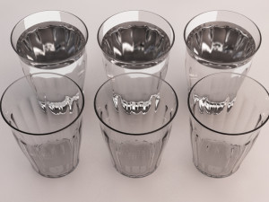 3d design glass water picardie Modelo 3D