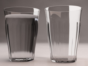 3d design glass water picardie Modelo 3D