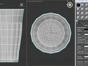 3d design glass water picardie 3D Model