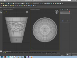 design---glass water striated Modelo 3D