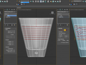 design---glass water striated Modelo 3D