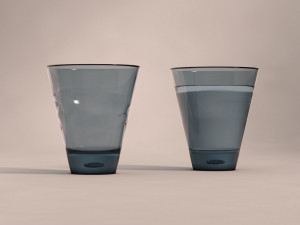 design---glass water striated Modelo 3D