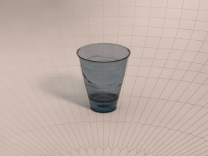 design---glass water striated Modelo 3D