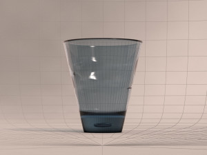 design---glass water striated Modelo 3D