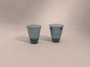 design---glass water striated Modelo 3D