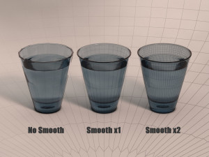 design---glass water striated Modelo 3D