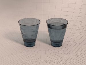 design---glass water striated Modelo 3D