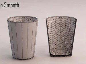 3d design---glass water wave model 3D Model