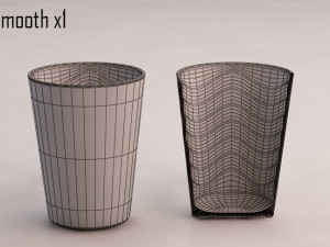 3d design---glass water wave model 3D मॉडल