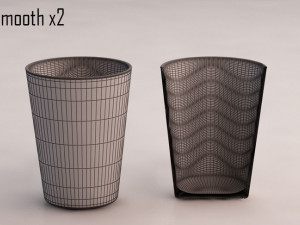 3d design---glass water wave model 3D मॉडल