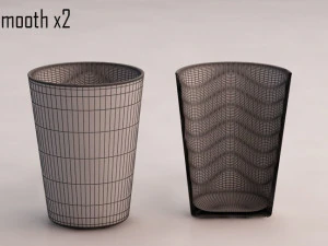 3d design---glass water wave model 3D Model
