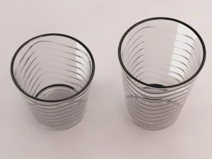 3d design---glass water wave model 3D Model