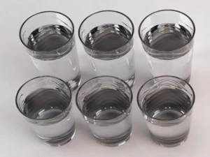 3d design---glass water wave model 3D Model