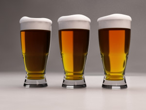 design---glass beerbottle 3d 3D Model