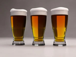 design---glass beerbottle 3d 3D Model