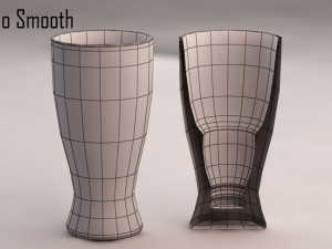 design---glass beerbottle 3d 3D Model