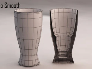 design---glass beerbottle 3d 3D Model