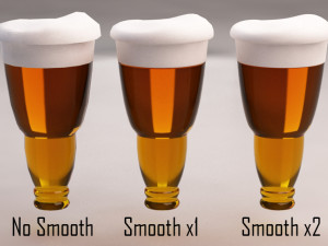 design---glass beerbottle 3d 3D Model