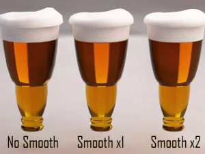 design---glass beerbottle 3d 3D Model