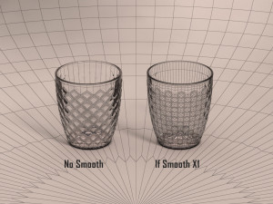 design---glass checkboard with rum 3D Model