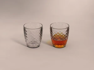 design --- tabuleiro de vidro com rum Modelo 3D