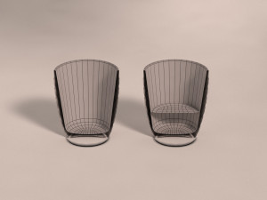 design---glass checkboard with rum 3D Model