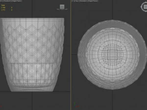 design --- tabuleiro de vidro com rum Modelo 3D