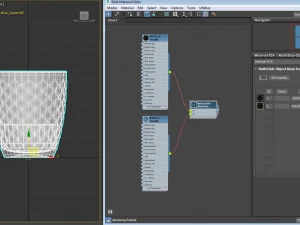 design --- tabuleiro de vidro com rum Modelo 3D