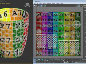 design---glass checkboard with rum 3D Model