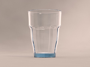design---glass ennea with orange juice v2 3d 3D Model