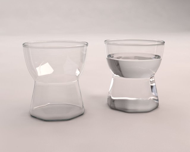 design---glass water hexa model 3D 模型 .c4d .max .obj .3ds .fbx .stl .blend 