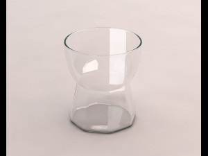 design---glass water hexa model 3D 模型