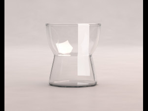 design---glass water hexa model 3D 模型