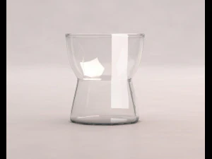 design---glass water hexa model 3D Model