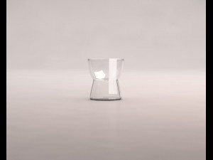 design---glass water hexa model 3D 模型