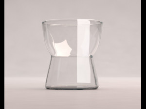 design---glass water hexa model 3D 模型