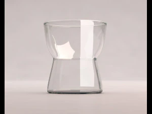 design---glass water hexa model 3D Model