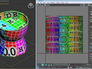 design---glass water hexa model 3D Model