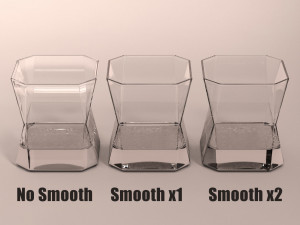 design-glass whiskey square 3D 模型
