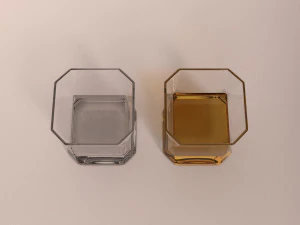 design-glass whiskey square 3D Model