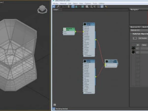 design-glass whiskey square 3D Model