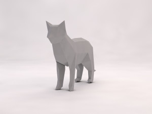 origami---cat Modelo 3D