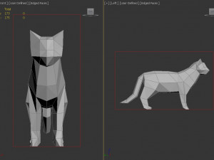 origami---cat Modelo 3D