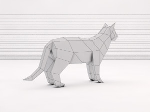 origami---cat Modelo 3D