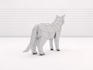 origami---cat Modelo 3D