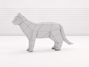 origami---cat Modelo 3D