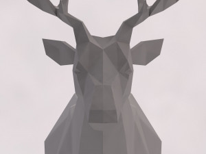 origami---deer 3D Модель