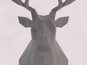 origami---deer 3D Model