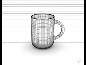 print cup---003 Model Cetak 3D